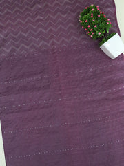 Timeless Simplicity: Semi Tussar Silk Saree with Thread Weaving, Rich Pallu, and Intricate Sequin Detailing - Only ₹695