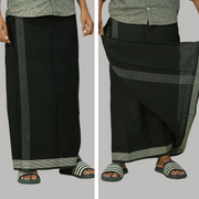 Men's Black Cotton Dhoti Combo - ₹200/-