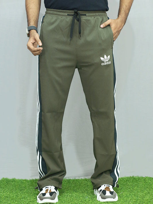 MENS CARGO SIDE STRIPE TRACK WITH ADJUSTABLE RIB ( jogger )