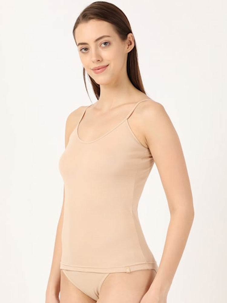 Women's Super Combed Cotton Rib Camisole with Adjustable Straps and  StayFresh Treatment at Rs 211/piece, Camisole Slip in Adilabad