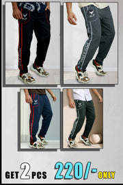 Men’s Track Suit - Multicolour Combo (2 Pcs)