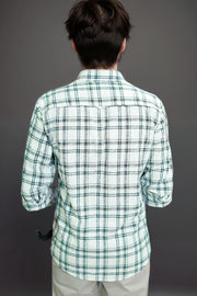 Dot & Blue Men’s Check Shirt