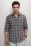 Dot & Blue Men’s Check Shirt