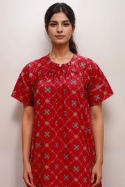 Ajrakh Dreams Cotton Nighty