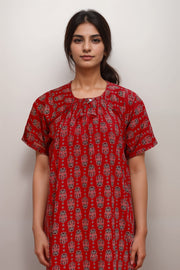 Ajrakh Dreams Cotton Nighty