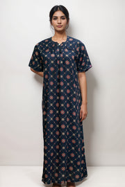 Ajrakh Dreams Cotton Nighty