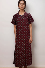 Ajrakh Dreams Cotton Nighty