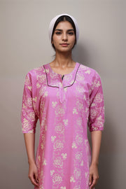 Floral Breeze Cotton Nighty