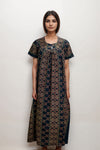 Ajrakh Essence Cotton Nighty