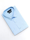 MEN HALF SLEEVE SOLID COLOUR FORMAL SHIRT