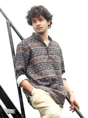 MEN PRINTED KURTA
