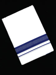 Cool cot cotton double white dhoti for men