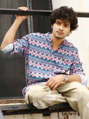 MEN PRINTED KURTA