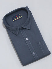 Men Full Sleeve Solid Cotton Formal Shirt