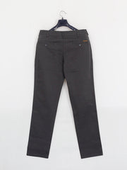 suryasilksonline.com Apparel & Accessories PAN AMERICA MEN'S SLIM FIT CASUAL TROUSER